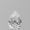 Prírodný diamant hruška, VS2, E, 1,51ct, GIA