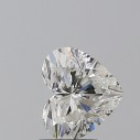 Prírodný diamant srdce, VS2, H, 1,51ct, GIA