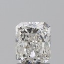 Prírodný diamant radiant, SI1, H, 1,51ct, GIA