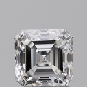 Prírodný diamant štvorcový emerald, VS1, E, 1,51ct, GIA