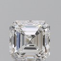 Prírodný diamant štvorcový emerald, VS2, F, 1,59ct, GIA