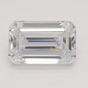 Farebný diamant emerald, faint modrý, 0,9ct, GIA