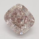 Farebný diamant cushion, fancy hnedoružový, 1,74ct, GIA