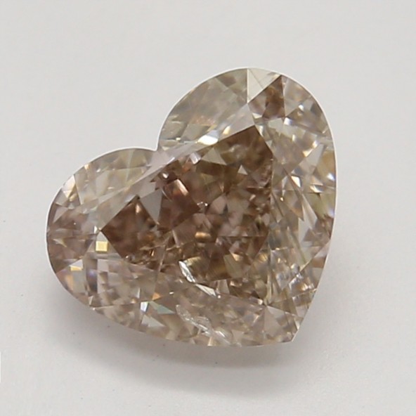 Farebný diamant srdce, fancy hnedoružový, GIA 1872950541 R5