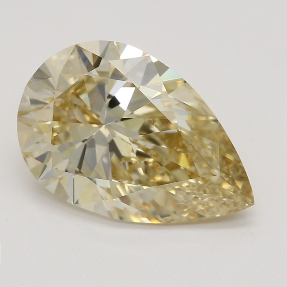 Farebný diamant hruška, fancy hnedožltý, GIA 3872710153 Y5