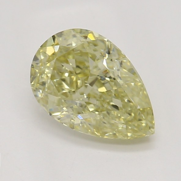 Farebný diamant hruška, fancy light hnedasto-zelenkasto žltý, GIA 5872010305 Y4 Farebný diamant hruška, fancy light hnedasto-zelenkasto žltý, GIA 5872010305 Y4