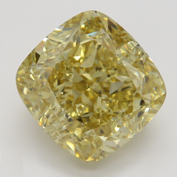 Farebný diamant cushion, fancy hnedasto-žltý, GIA 7873320147 Y5