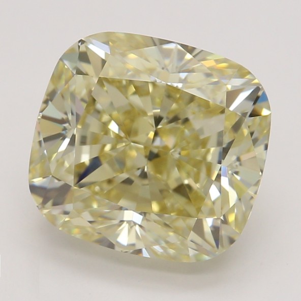 Farebný diamant cushion, fancy hnedasto-žltý, GIA 4872480204 Y5