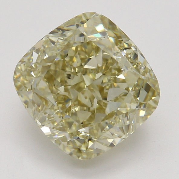 Farebný diamant cushion, fancy hnedasto-žltý, GIA 4873050184 Y5