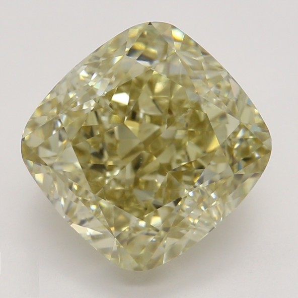 Farebný diamant cushion, fancy hnedasto-žltý, GIA 3873270523 Y5
