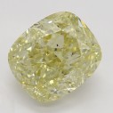 Farebný diamant cushion, fancy hnedasto-žltý, 2,02ct, GIA