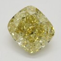 Farebný diamant cushion, fancy hnedasto-žltý, 1,09ct, GIA