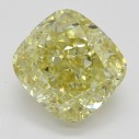 Farebný diamant cushion, fancy hnedasto-žltý, 1,34ct, GIA
