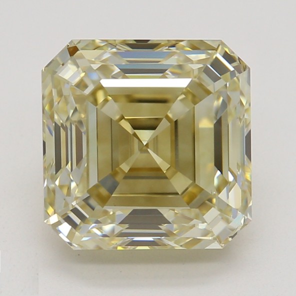 Farebný diamant štvorcový emerald, fancy hnedasto-žltý, GIA 5872680095 Y5