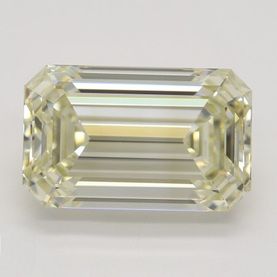 Farebný diamant emerald, fancy light hnedasto-žltý, GIA 2872250122 Y4