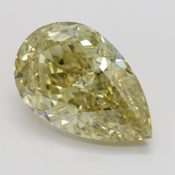 Farebný diamant hruška, fancy hnedasto-žltý, GIA 2873290882 Y5