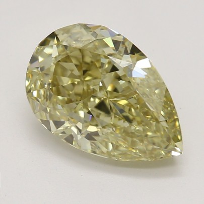 Farebný diamant hruška, fancy hnedasto-žltý, GIA 1873340430 Y5