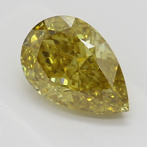 Farebný diamant hruška, fancy deep hnedasto-žltý, GIA 9861070029 Y8