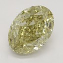 Farebný diamant ovál, fancy hnedasto-žltý, 1,51ct, GIA