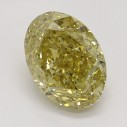 Farebný diamant ovál, fancy hnedasto-žltý, 0,72ct, GIA