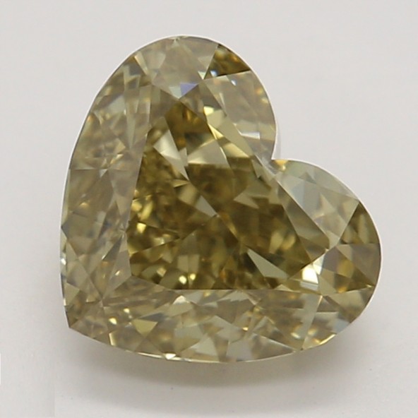 Farebný diamant srdce, fancy hnedasto-žltý, GIA 7873090307 Y5