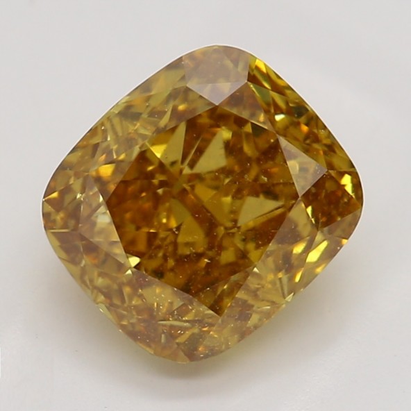 Farebný diamant cushion, fancy deep hnedasto-žltkasto orandžový, GIA 6871920286 O8