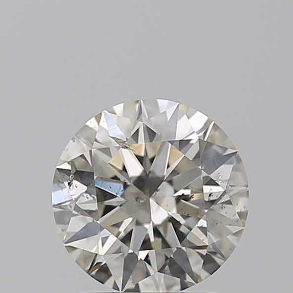 Farebný diamant okrúhly briliant, faint sivý, GIA 1871740081 S1