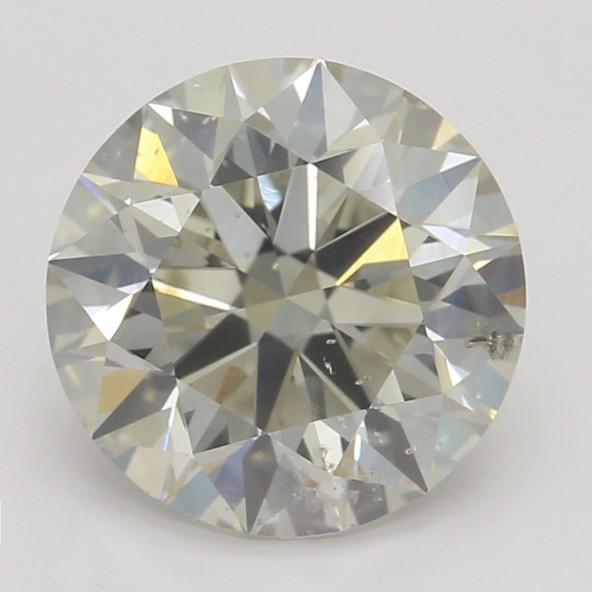 Farebný diamant okrúhly briliant, faint sivý, GIA 3872190073 S1