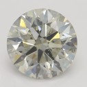 Farebný diamant okrúhly briliant, faint sivý, 1,71ct, GIA