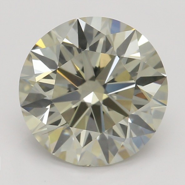 Farebný diamant okrúhly briliant, very light sivý, GIA 8872170088 S2