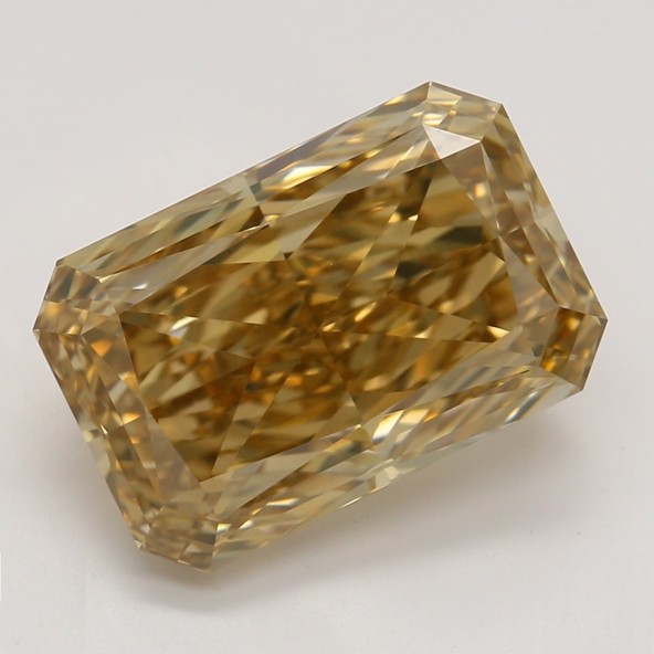 Farebný diamant radiant, fancy orandžovohnedý, GIA 5873090345 T5
