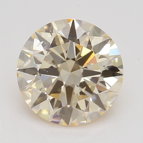 Farebný diamant okrúhly briliant, fancy light orandžovožltý, GIA 6833090066 Y4