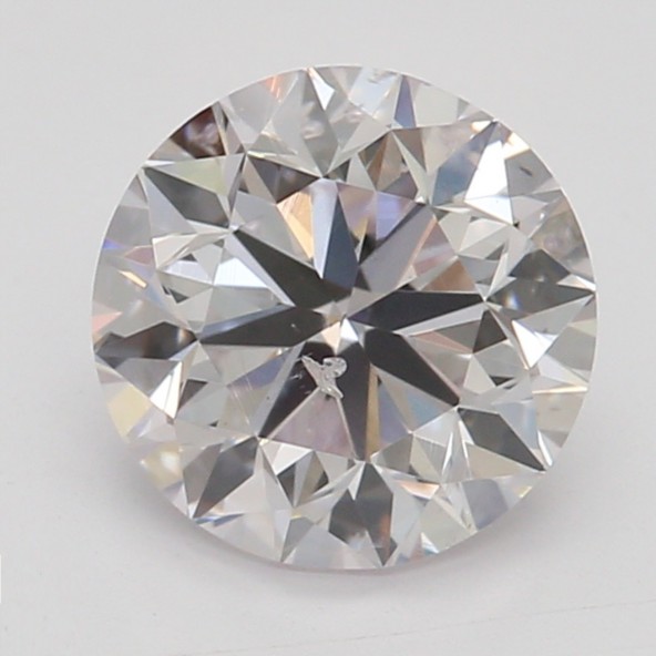 Farebný diamant okrúhly briliant, faint ružový, GIA 6872690066 R1