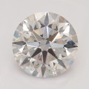 Farebný diamant okrúhly briliant, faint ružový, 0,7ct, GIA