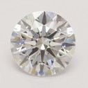 Farebný diamant okrúhly briliant, faint ružový, 0,7ct, GIA