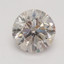 Farebný diamant okrúhly briliant, very light ružový, 0,51ct, GIA