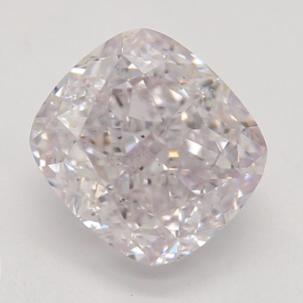 Farebný diamant cushion, very light ružový, GIA 4872190764 R2