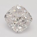 Farebný diamant cushion, faint ružový, 0,4ct, GIA