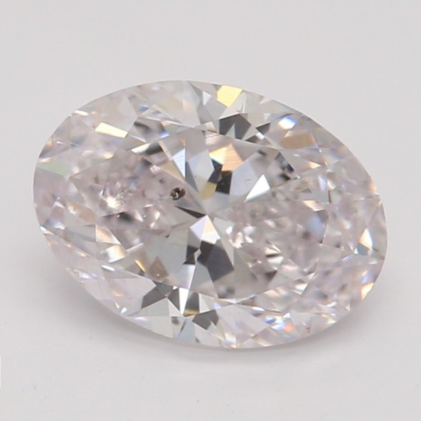 Farebný diamant ovál, very light ružový, GIA 3872960373 R2
