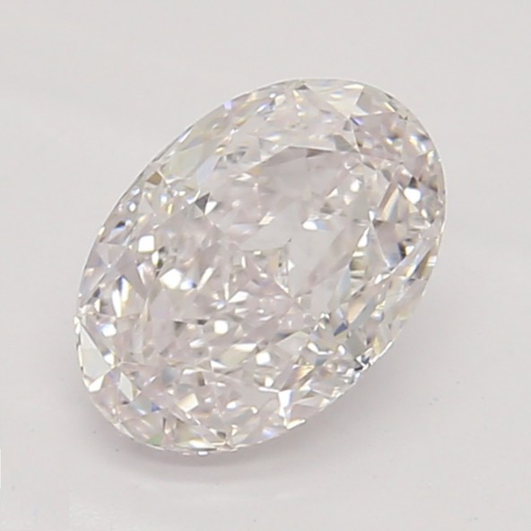Farebný diamant ovál, faint ružový, GIA 9871340379 R1