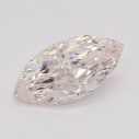 Farebný diamant markíz, very light ružový, 0,5ct, GIA