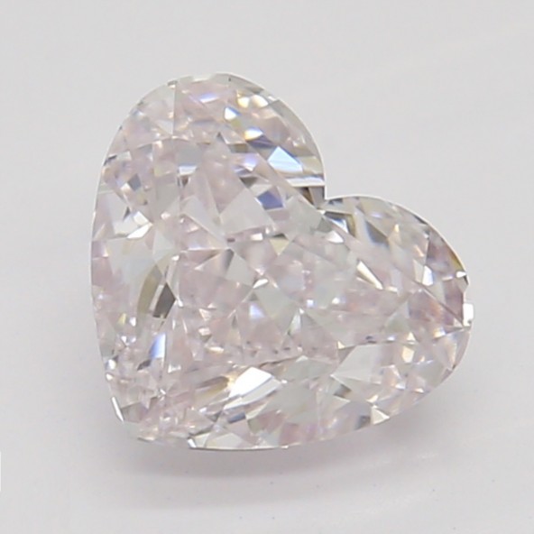 Farebný diamant srdce, light ružový, GIA 1871340380 R3