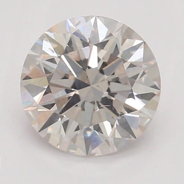 Farebný diamant okrúhly briliant, faint ružovkasto hnedý, GIA 6871650176 T1