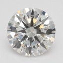 Farebný diamant okrúhly briliant, faint ružovkasto hnedý, 0,83ct, GIA