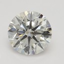 Farebný diamant okrúhly briliant, faint ružovkasto hnedý, 0,5ct, GIA