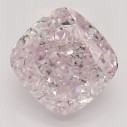 Farebný diamant cushion, fancy light fialkasto ružový, 2,03ct, GIA