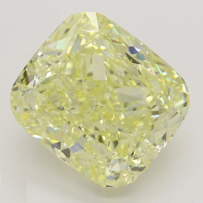 Farebný diamant cushion, fancy žltý, GIA 1872030021 Y5
