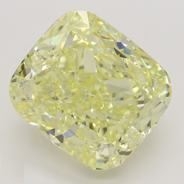 Farebný diamant cushion, fancy žltý, GIA 1872030021 Y5 Farebný diamant cushion, fancy žltý, GIA 1872030021 Y5
