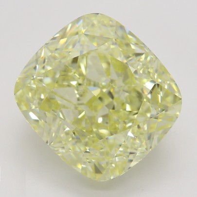 Farebný diamant cushion, fancy žltý, GIA 1846270120 Y5