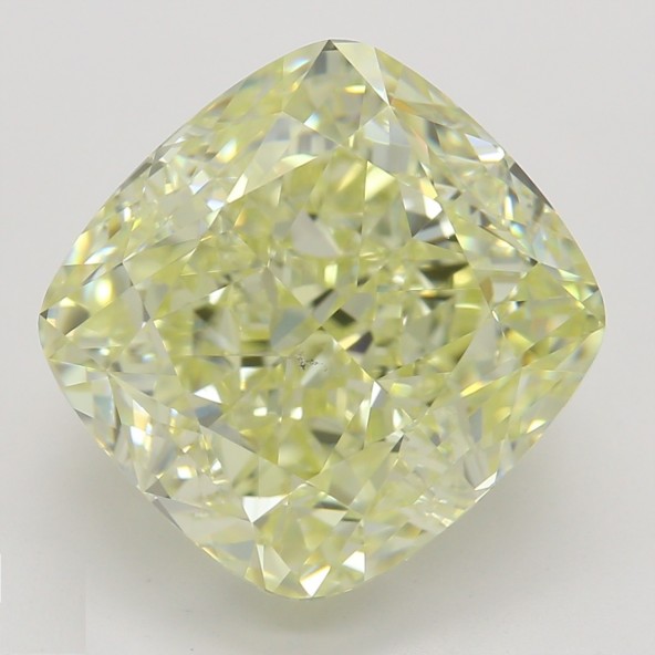 Farebný diamant cushion, fancy light žltý, GIA 2846270172 Y4 Farebný diamant cushion, fancy light žltý, GIA 2846270172 Y4